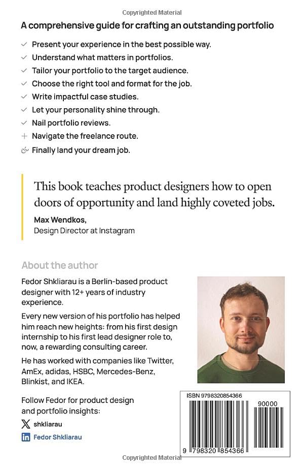 Product Design Portfolio Final Final: Make a product design portfolio that lands dream jobs