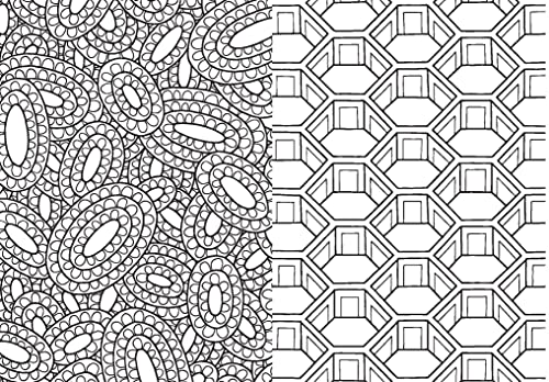 The Mindfulness Patterns Coloring Book: Anti-Stress Adult Coloring & How to Draw Soothing Patterns (The Mindfulness Coloring Book Series)