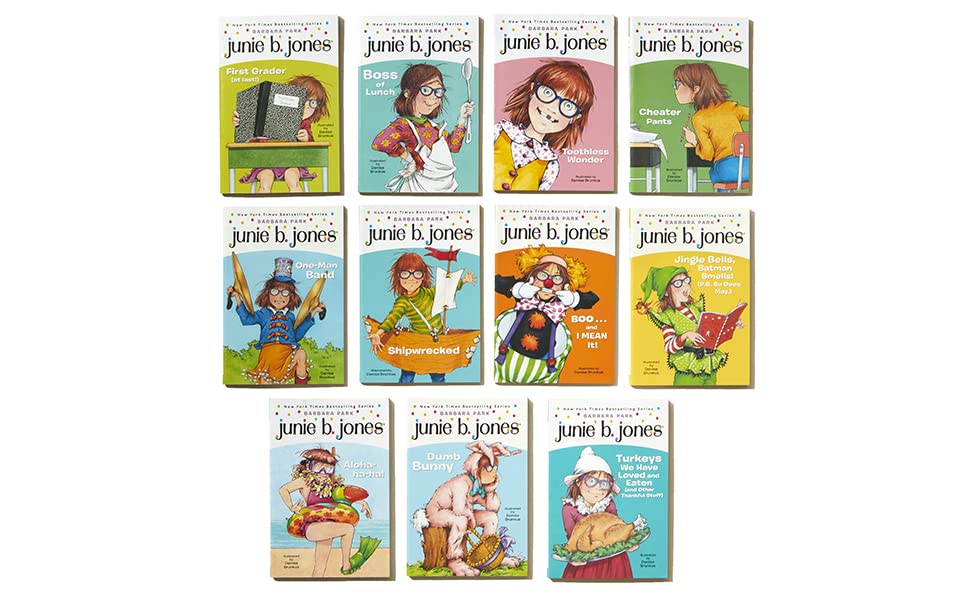 Junie B. Jones Complete First Grade Collection: Books 18-28 in boxed set