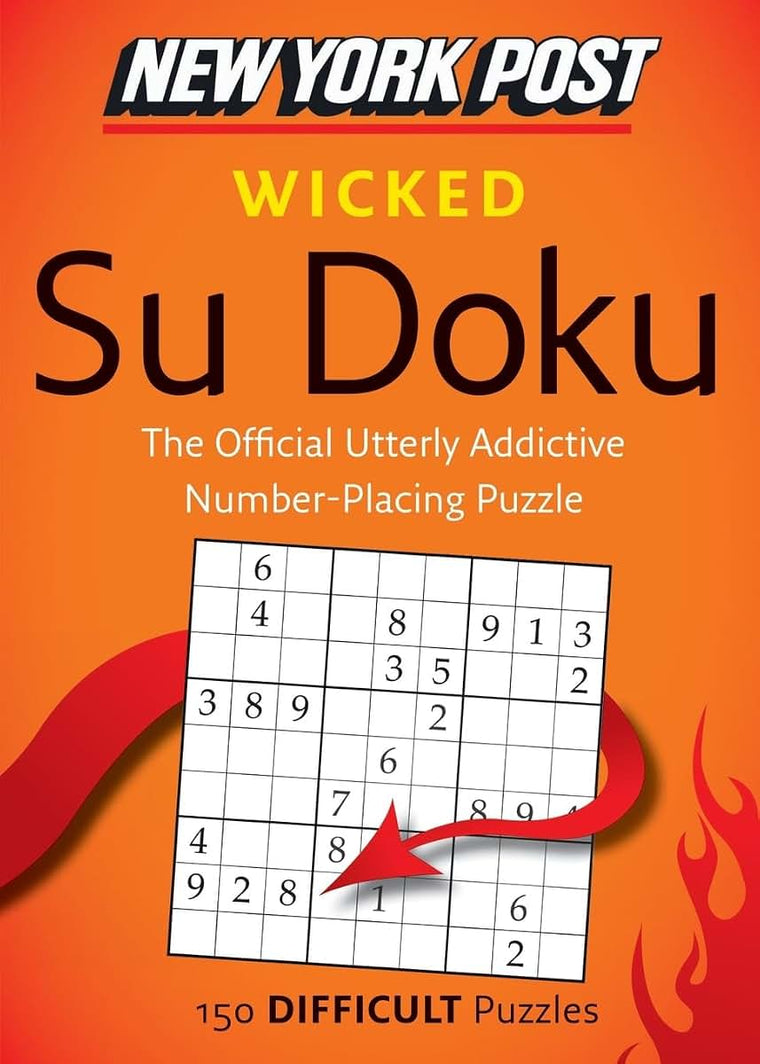 New York Post Wicked Su Doku: 150 Difficult Puzzles