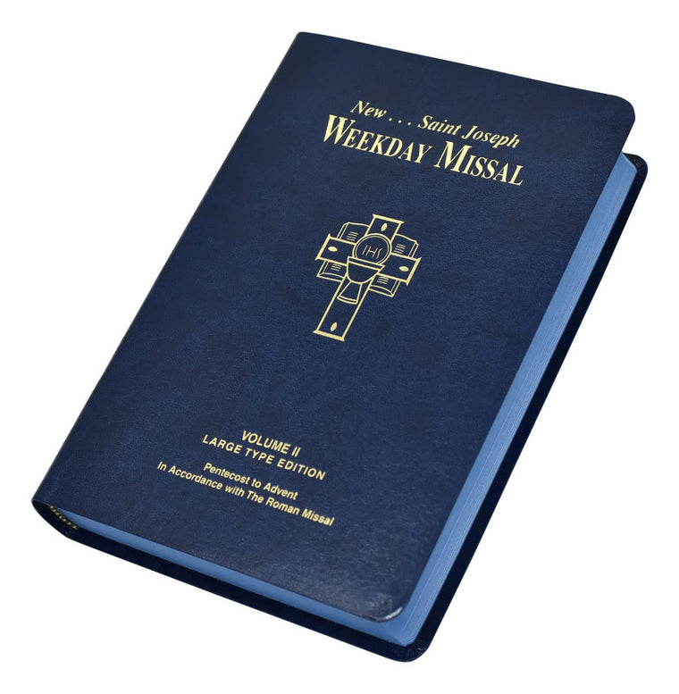 St. Joseph Weekday Missal, Volume II (Large Type Edition): Pentecost to Advent [Imitation Leather] Catholic Book Publishing & Icel