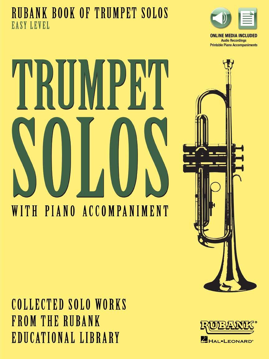 Rubank Book of Trumpet Solos - Easy Level Book/Online Audio