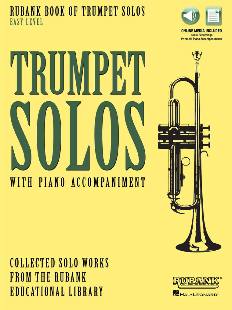 Rubank Book of Trumpet Solos - Easy Level Book/Online Audio