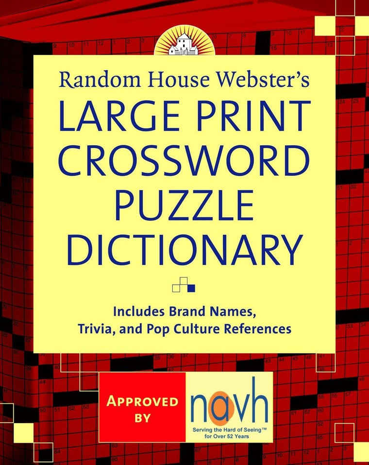 Random House Webster's Large Print Crossword Puzzle Dictiona