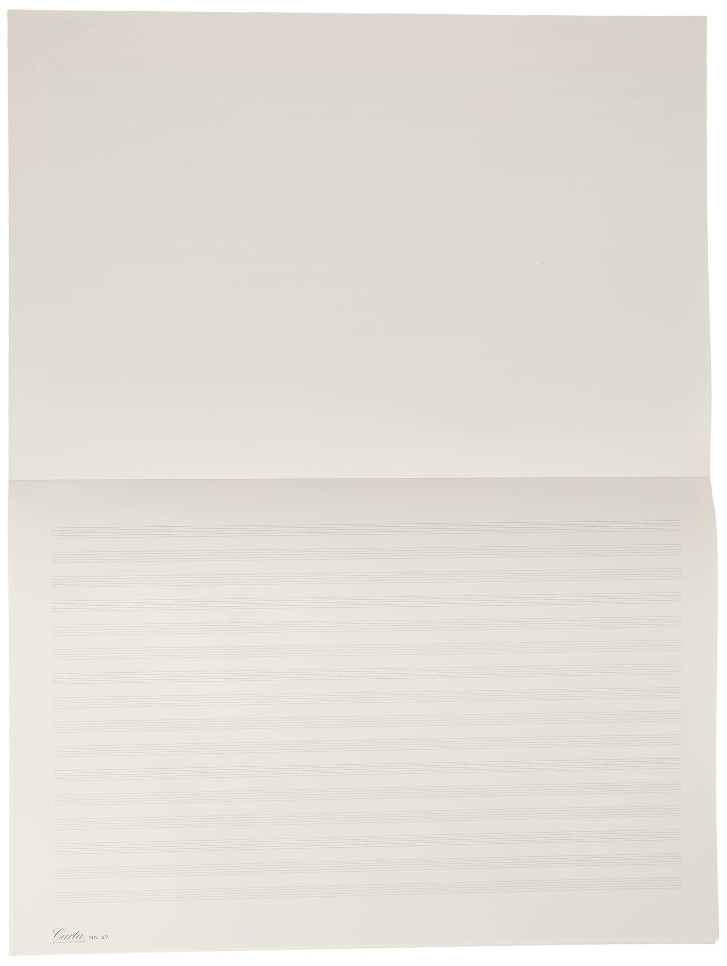 No. 27: Carta Manuscript Paper