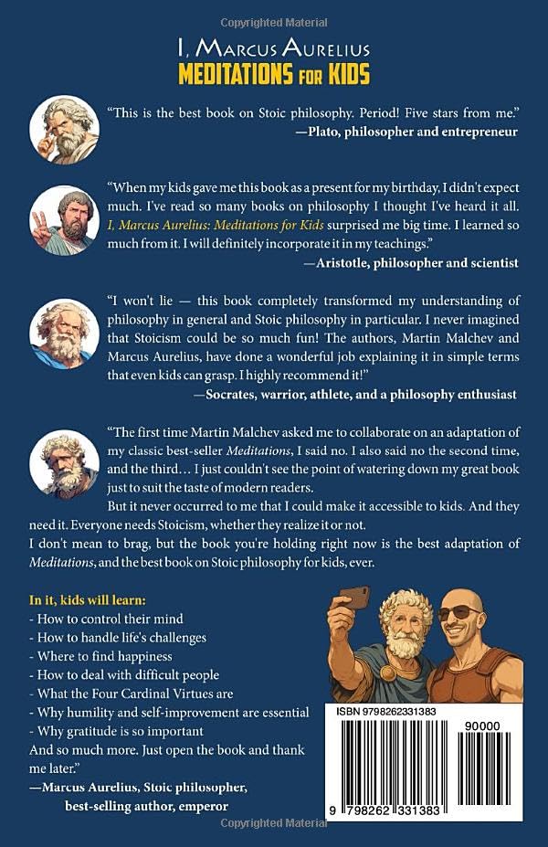 I, MARCUS AURELIUS: MEDITATIONS FOR KIDS