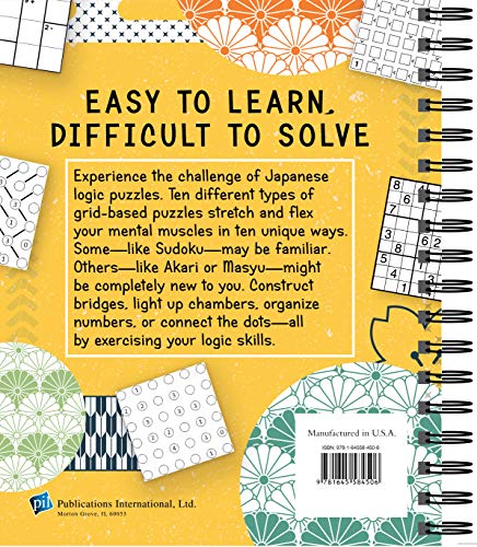 Brain Games - Japanese Puzzles: Includes Sudoku, Mathdoku, Futoshiki, Akari, and More!