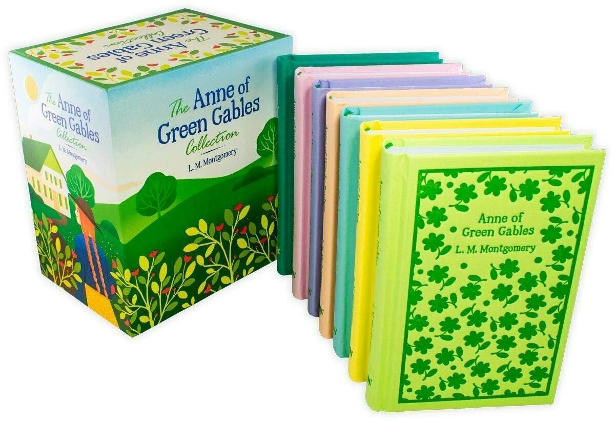 The Anne of Green Gables 6 Books Set w/ Journal Collection Hardcover L M Montgomery