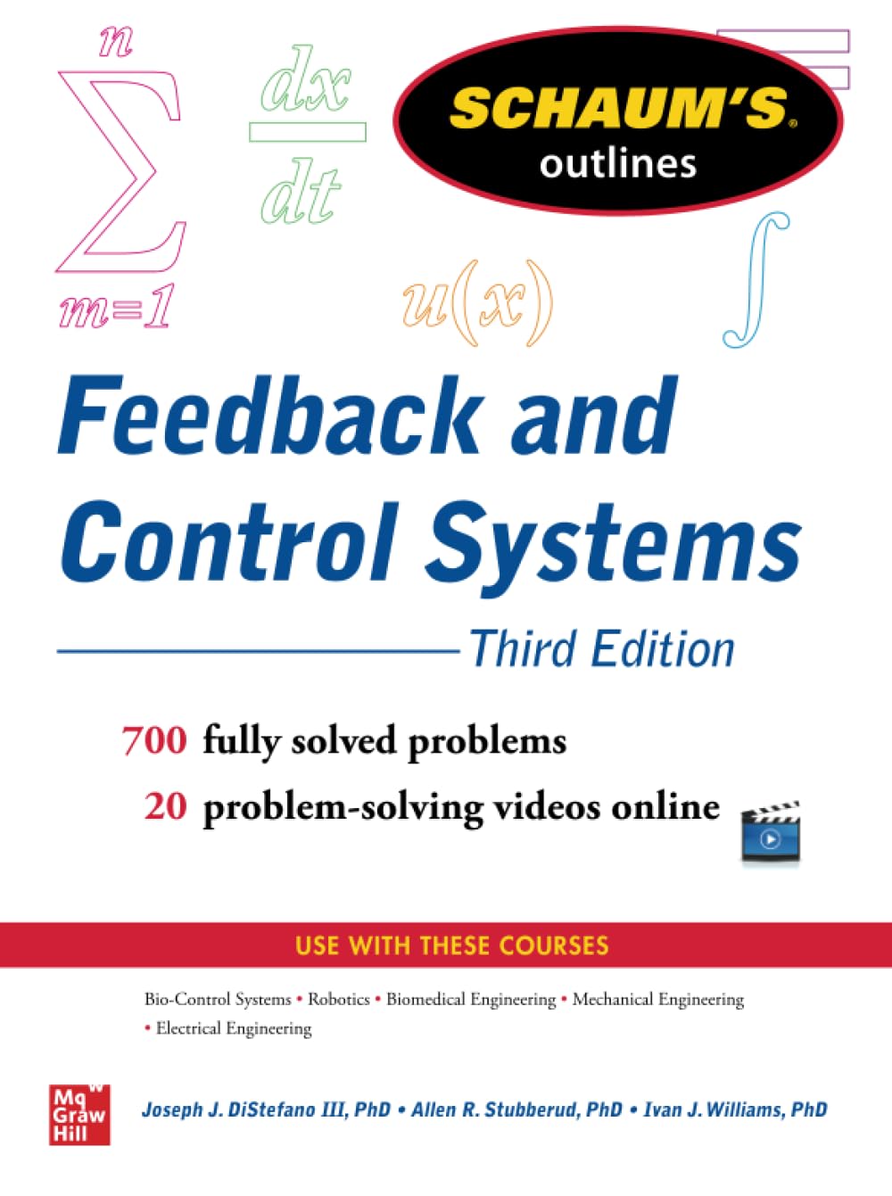Schaum's Outline of Feedback and Control Systems, 3rd Edition (Schaum's Outlines)