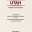Utah: A Guide To The State (American Guide)