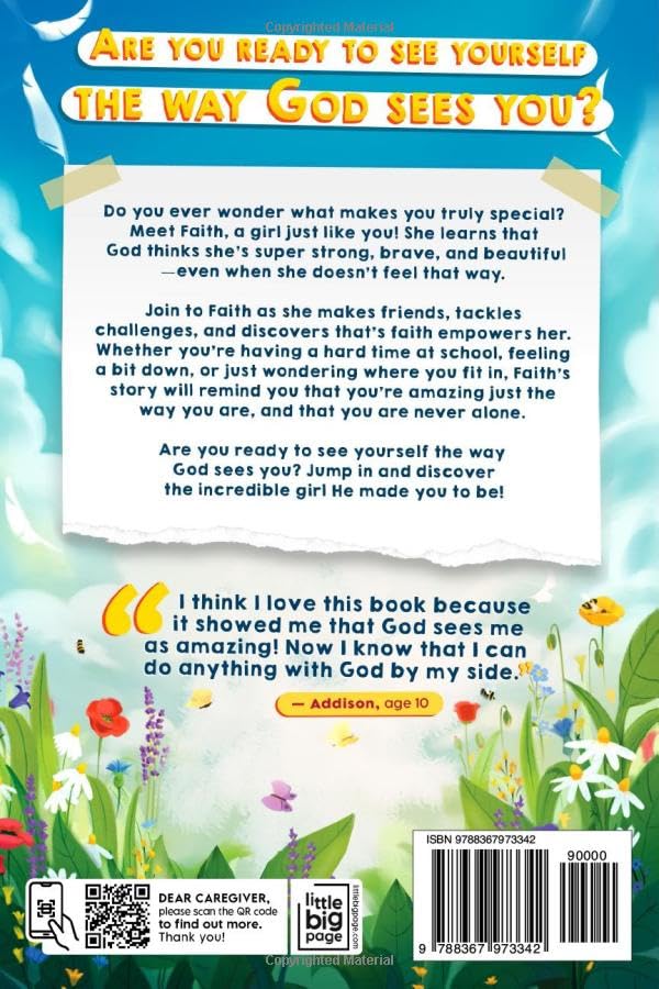 God Says You Are An Amazing Girl: An Inspiring Christian Book for Kids to Nurture Faith, Confidence, and Inner Strength (Christian Gifts for Kids)