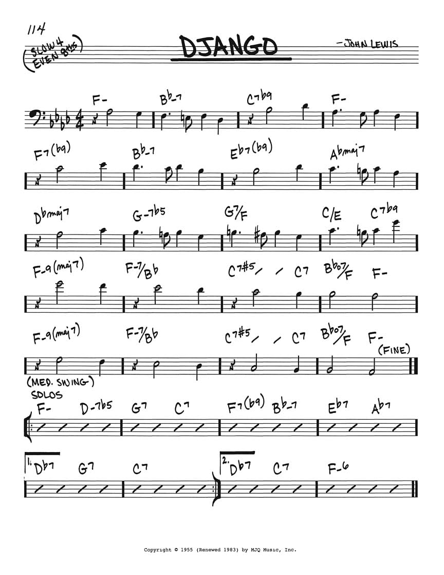 The Real Book: Bass Clef, Sixth Edition