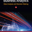 Business Analytics: Data Analysis & Decision Making