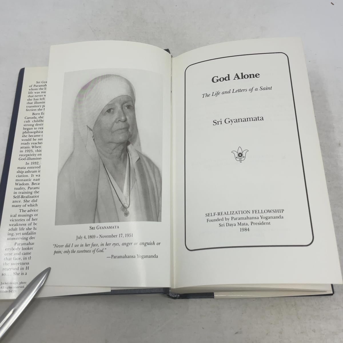 God Alone: The Life and Letters of a Saint