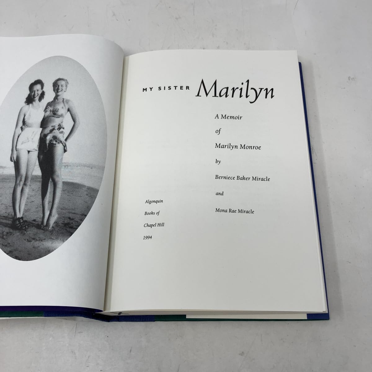 My Sister Marilyn: A Memoir of Marilyn Monroe