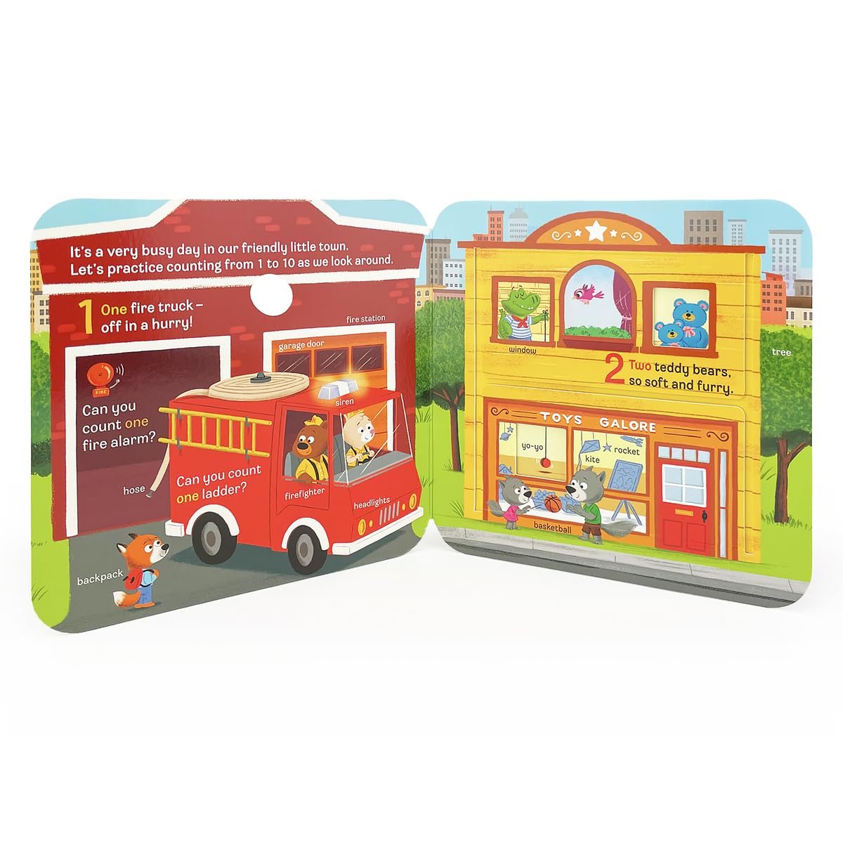 Peek-a-Flap 123 - Lift-a-Flap Board Book for Curious Minds and Little Learners; Numbers & Counting Fun for Preschoolers & Toddlers