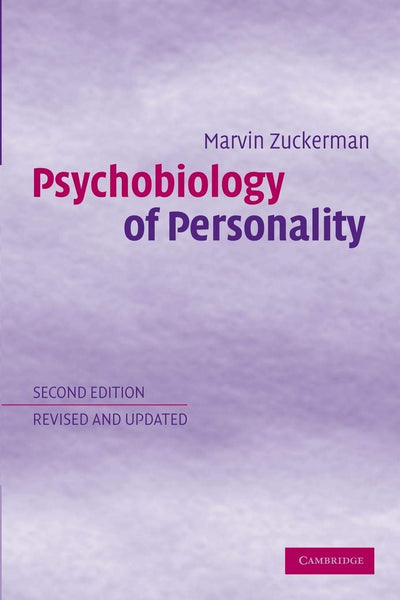 Psychobiology of Personality (Problems in the Behavioural Sciences S)