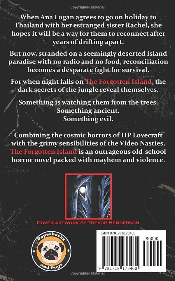 The Forgotten Island: A Horror Novel — back cover