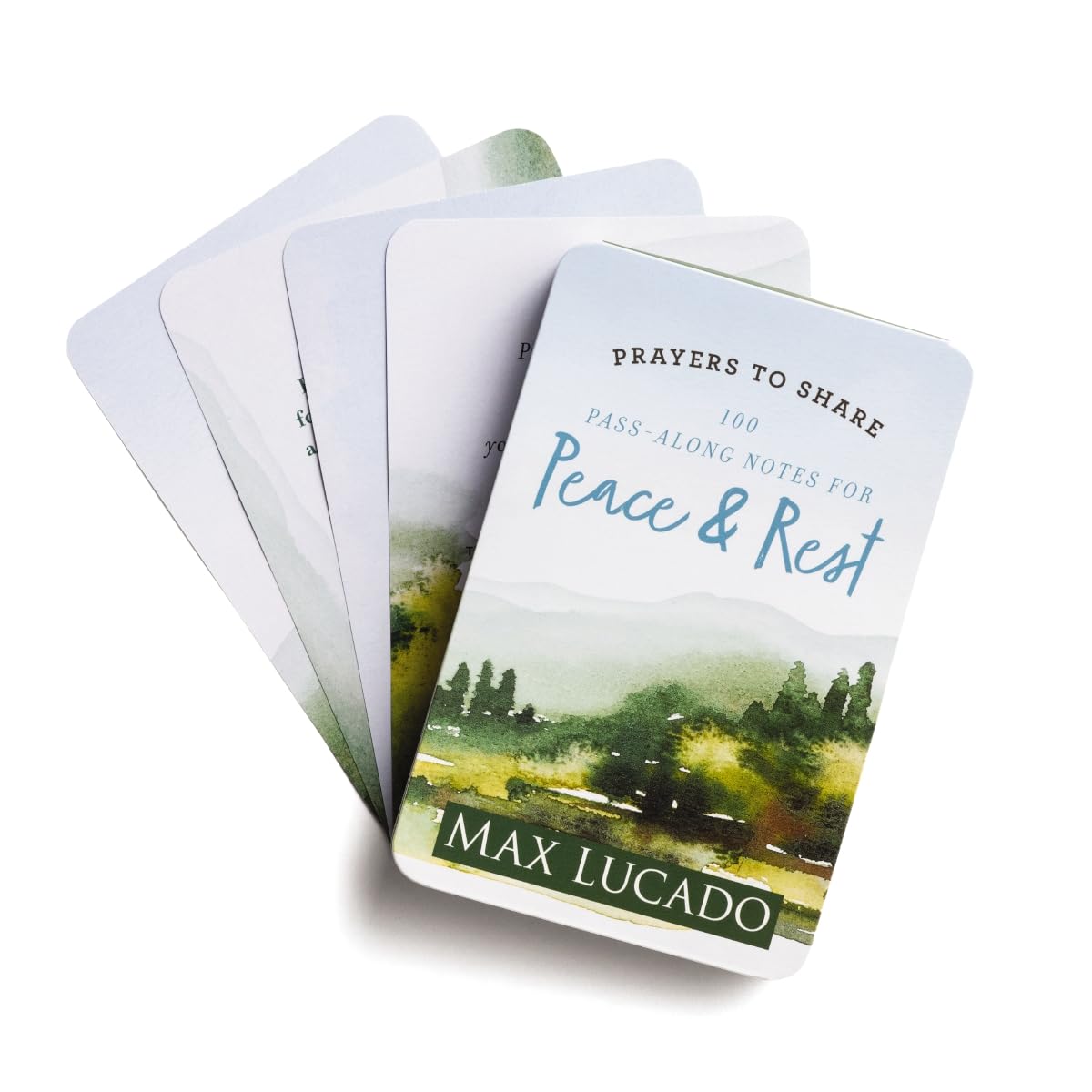 100 Pass-Along Notes for Peace and Rest: Prayers to Share (Shareable Messages of Encouragement with a Prayer, Scripture, and Inspirational Quote)