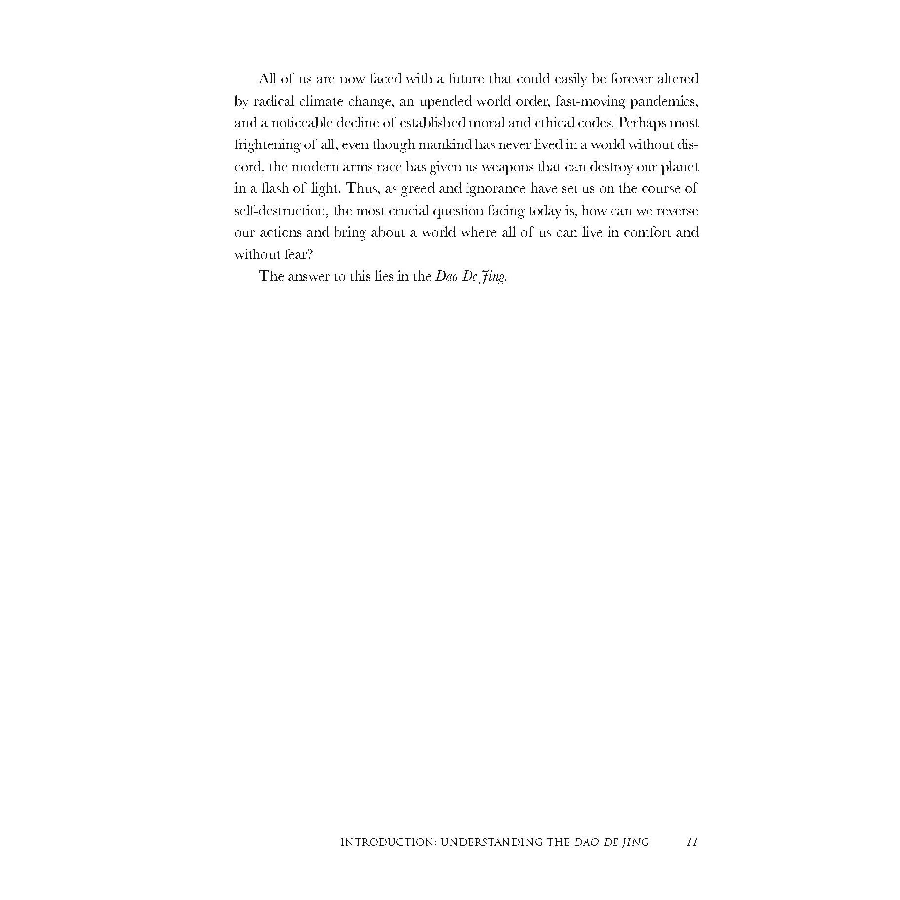 The Dao De Jing: Laozi's Book of Life: A New Translation from the Ancient Chinese