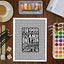 Verses For Men: Inspired To Grace: Christian Coloring Books