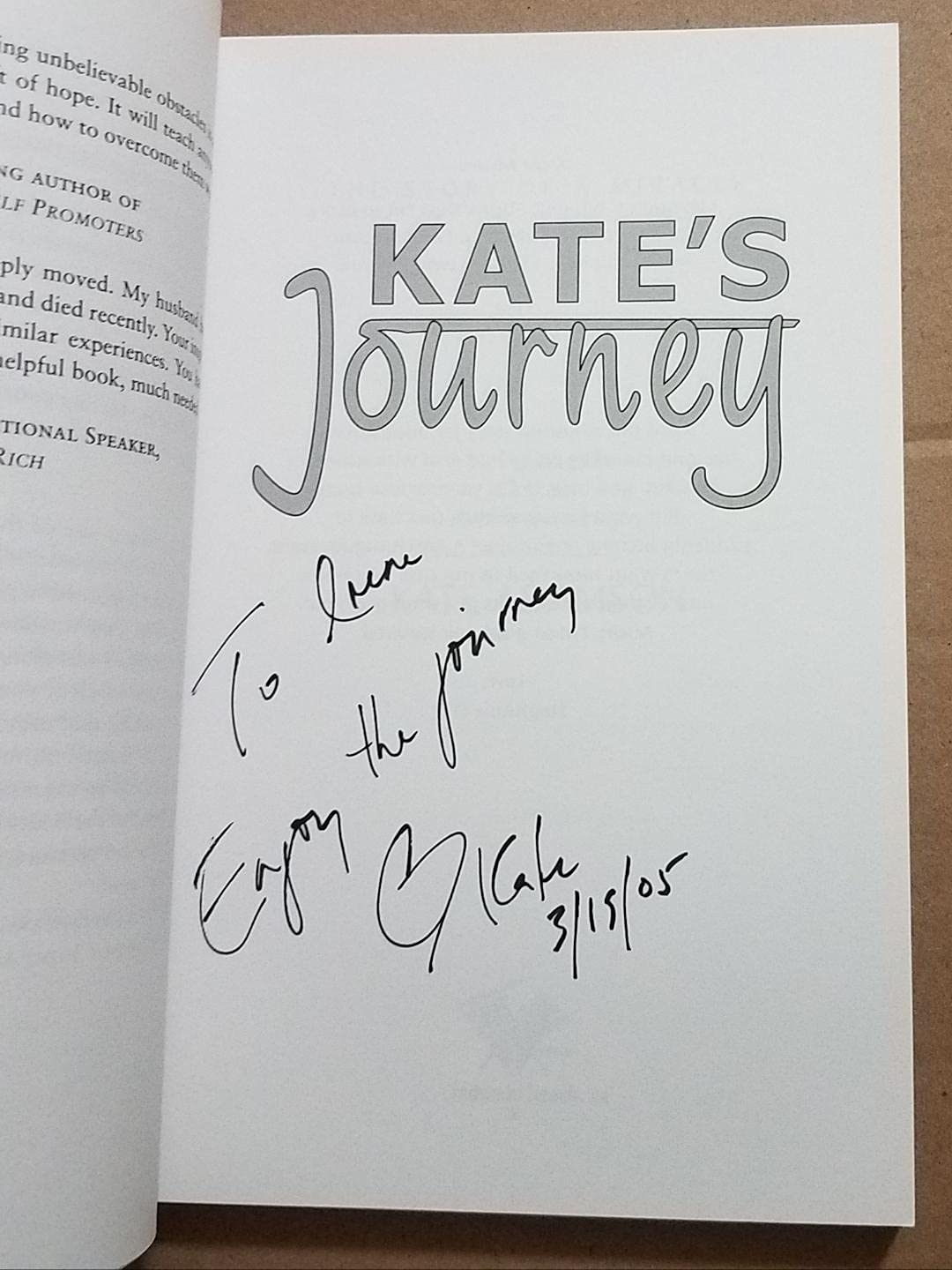Kate's Journey: Triumph Over Adversity