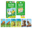 School Zone Alphabet 4-Pack Flash Cards: 224 Cards, Preschool, Kindergarten, Go Fish Alphabet, Three-Letter Words, Alphabet Match, Lowercase & Uppercase Letters, Letter-Picture Recognition, Ages 3+