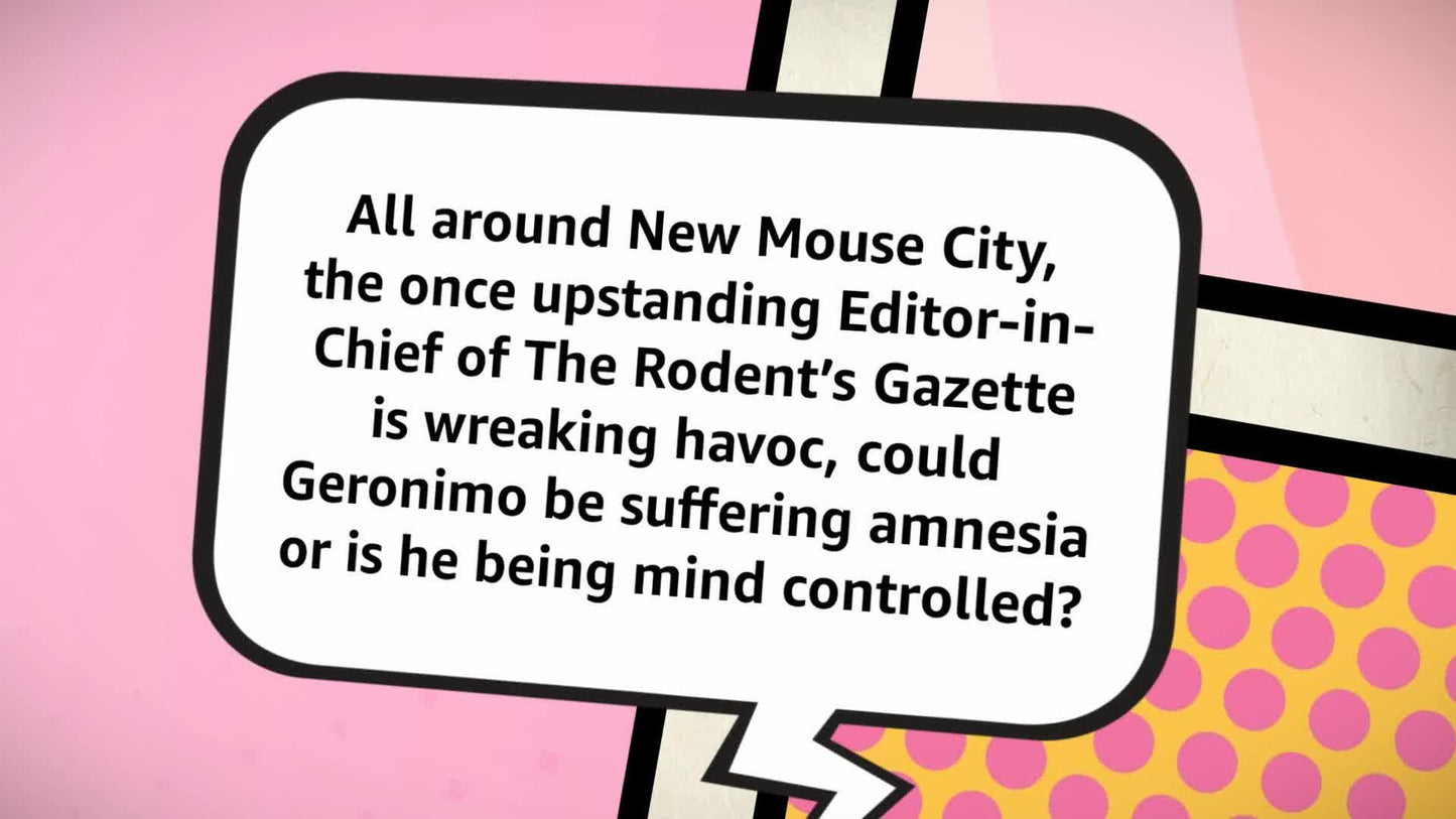 Geronimo Stilton Reporter #6: Paws Off, Cheddarface! (6) (Geronimo Stilton Reporter Graphic Novels)