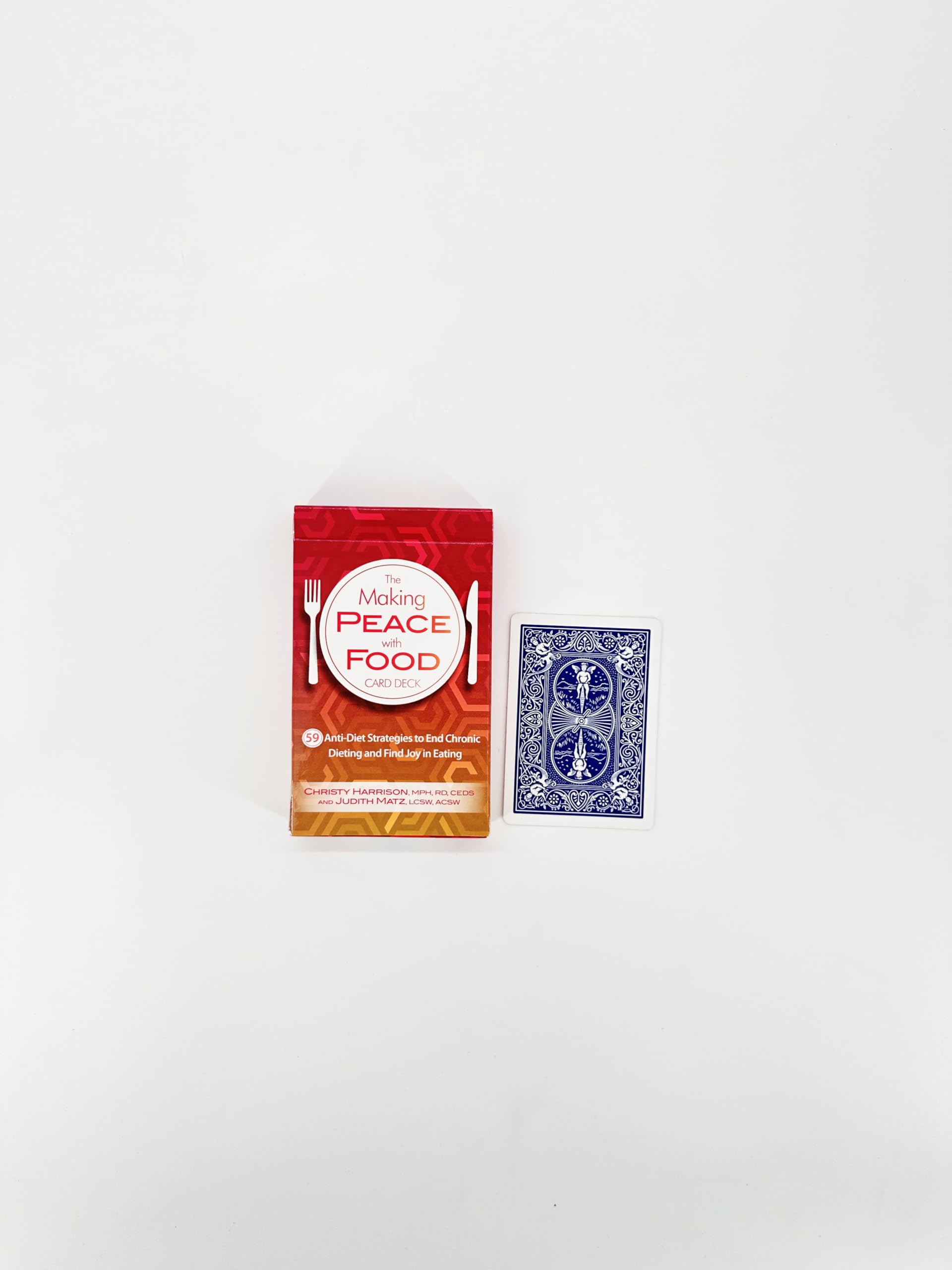 The Making Peace with Food Card Deck: 59 Anti-Diet Strategies to End Chronic Dieting and Find Joy in Eating