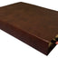 NASB Large Print Ultrathin Reference Bible, Brown, Leathertex, 2020 text