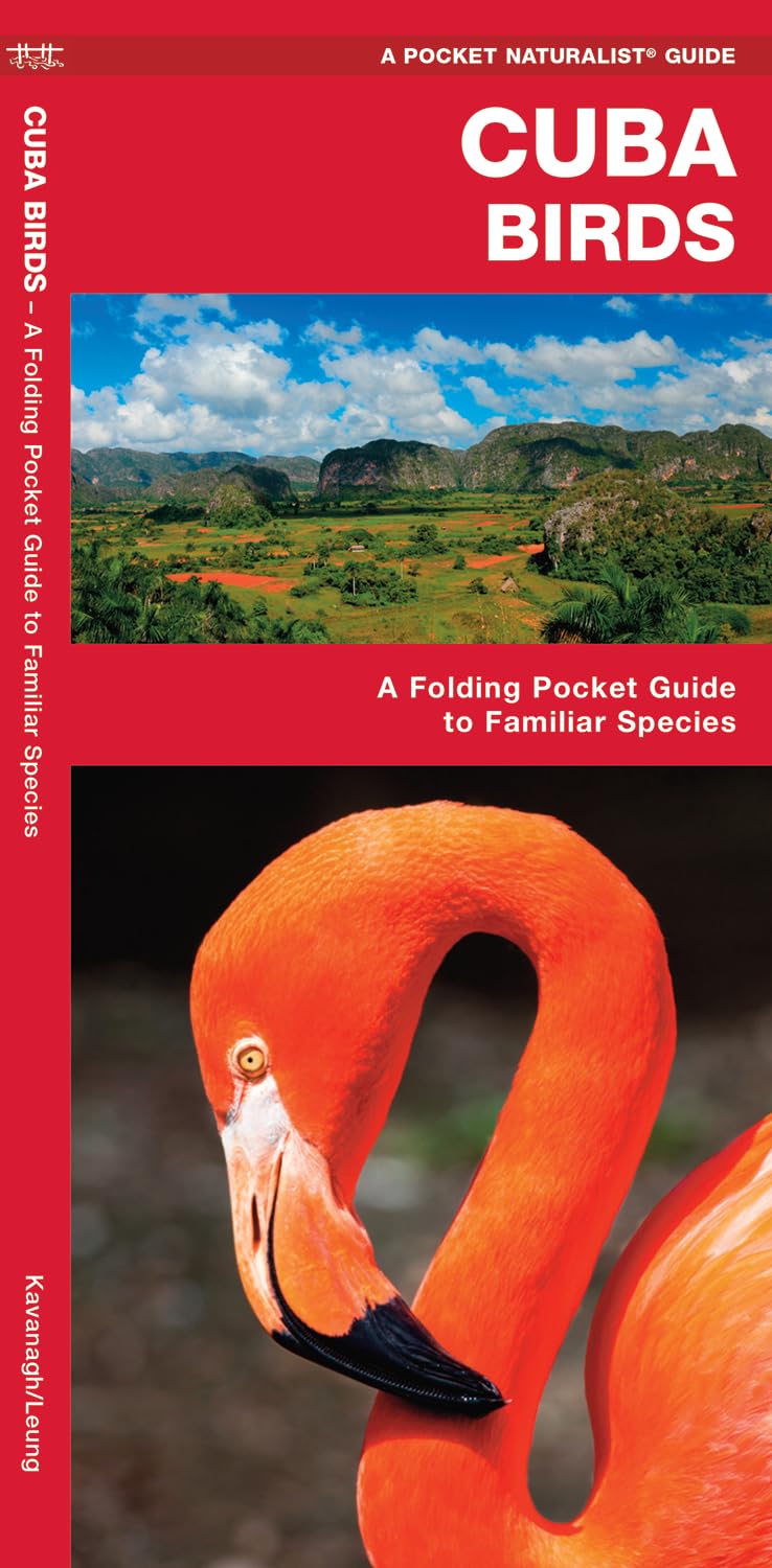 Cuba Birds: A Folding Pocket Guide to Familiar Species (Wildlife and Nature Identification)