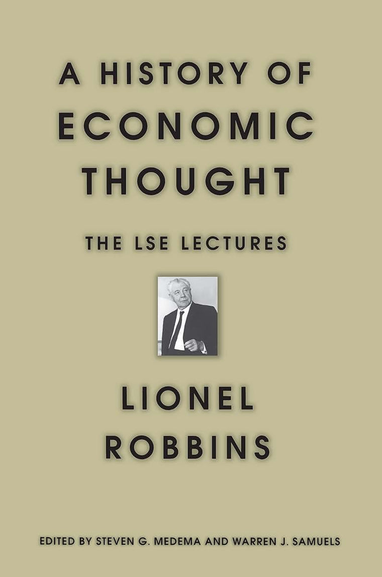 A History of Economic Thought by Robbins, Lionel
