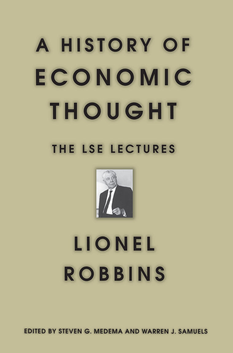 A History of Economic Thought by Robbins, Lionel