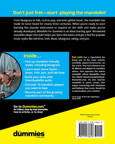 Mandolin For Dummies (For Dummies (Music))