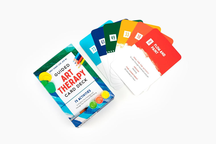 Guided Art Therapy Card Deck: 75 Activities to Explore Your Feelings