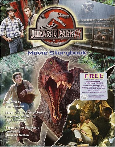 Jurassic Park (TM) III Movie Storybook by Cerasini, Rc