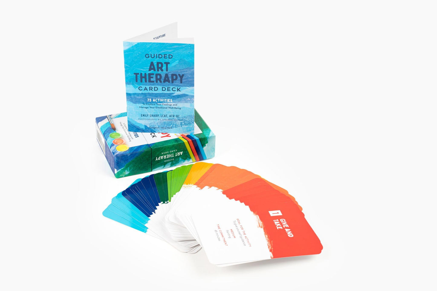 Guided Art Therapy Card Deck: 75 Activities to Explore Your Feelings