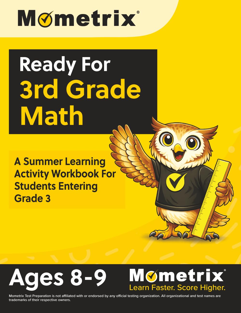 Ready For 3rd Grade Math: A Summer Learning Activity Workbook For Students Entering Grade 3: [Ages 8-9]