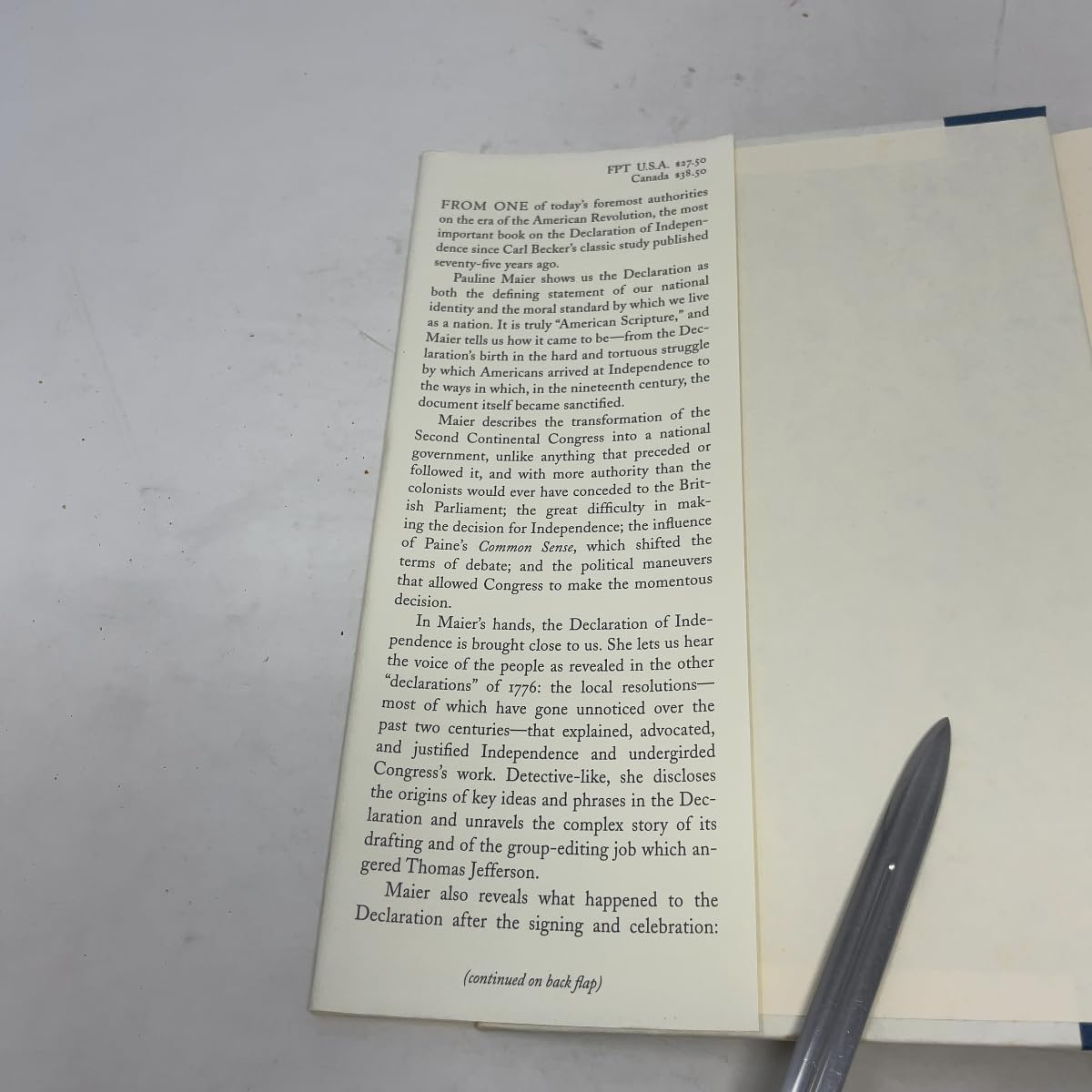 American Scripture: Making the Declaration of Independence
