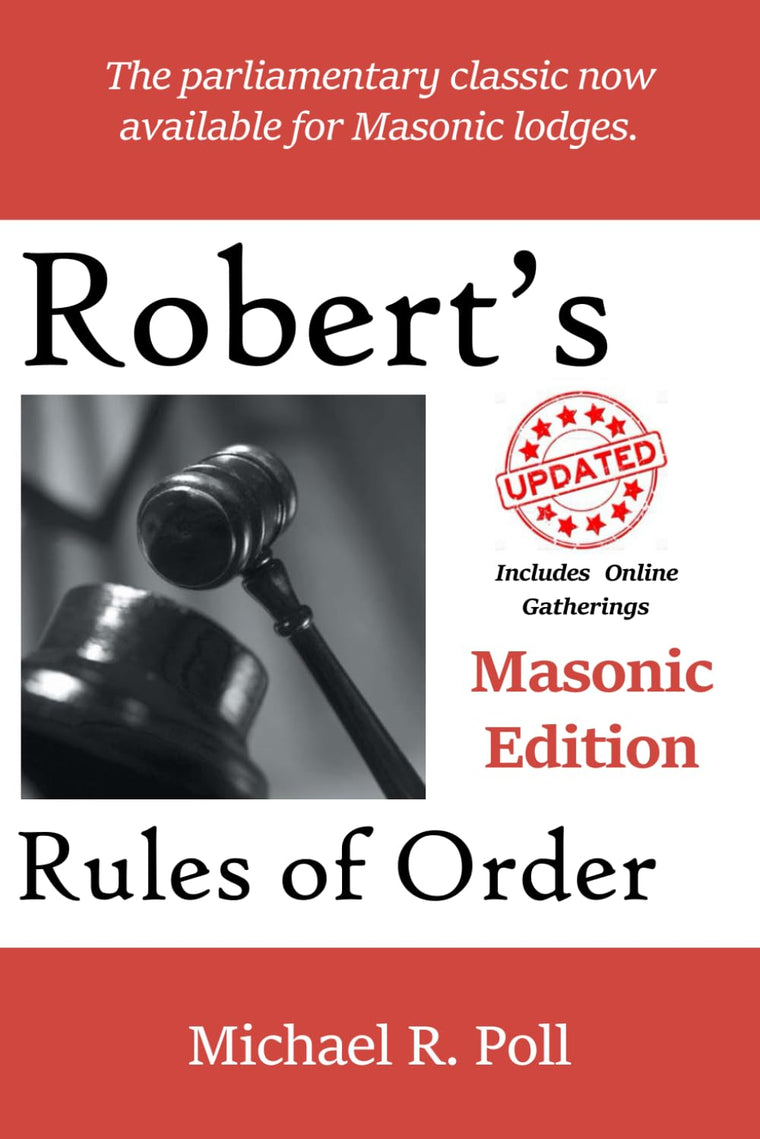 Robert's Rules of Order: Masonic Edition