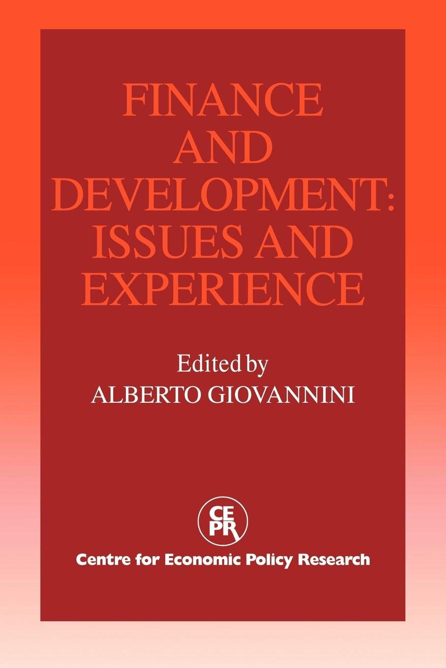 Finance and Development: Issues and Experience
