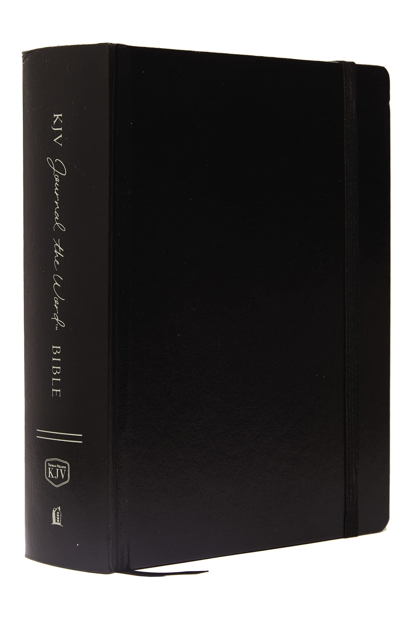KJV Large Print Bible, Journal the Word, Reflect, Journal or Create Art Next to Your Favorite Verses (Black Hardcover, Red Letter: King James Version, Holy Bible)