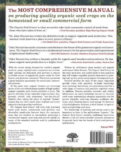 The Organic Seed Grower: A Farmer's Guide to Vegetable Seed Production