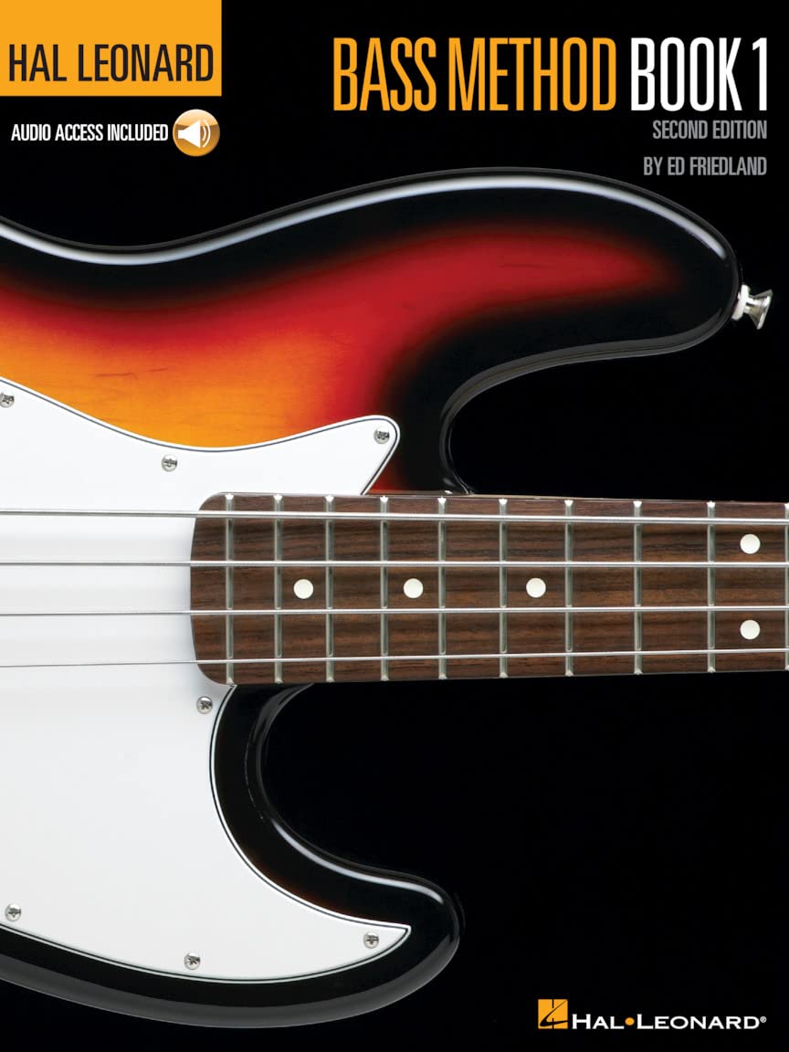 Hal Leonard Bass Method Book 1 - 2nd Edition Book/Online Audio (Hal Leonard Electric Bass Method)