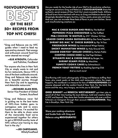 Devour NYC: A Cookbook: Discover the Most Delicious, Epic and Occasionally Outrageous Foods of New York City