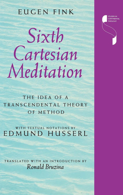 Sixth Cartesian Meditation: The Idea of a Transcendental Theory of Method (Studies in Continental Thought)