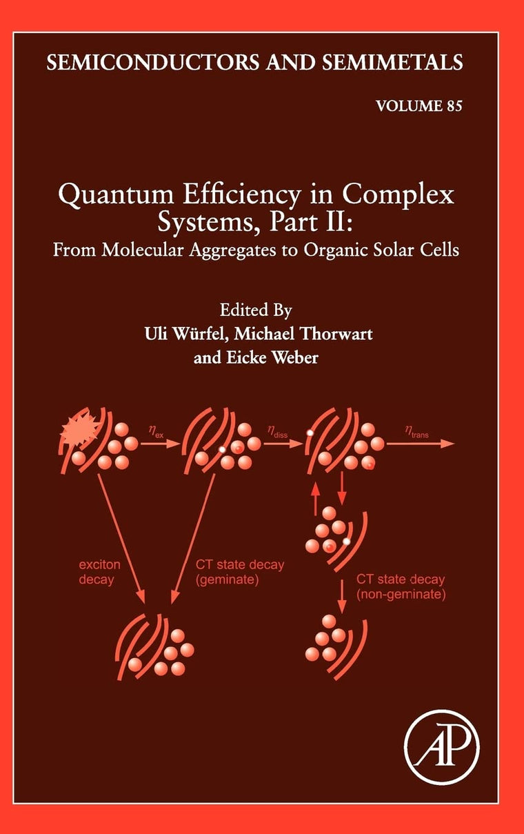 Quantum Efficiency in Complex Systems, Part II: From Molecular Aggregates to Organic Solar Cells: Organic Solar Cells (Volume 85) (Semiconductors and Semimetals, Volume 85)