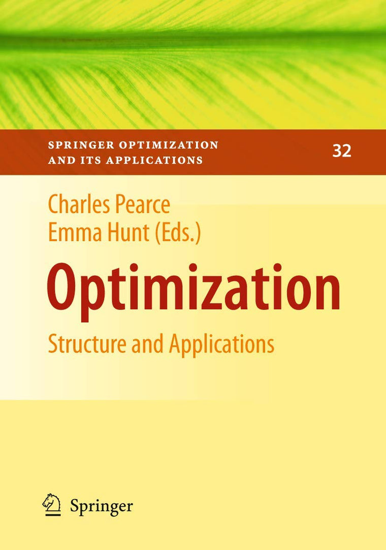 Optimization (Springer Optimization and Its Applications, 32)