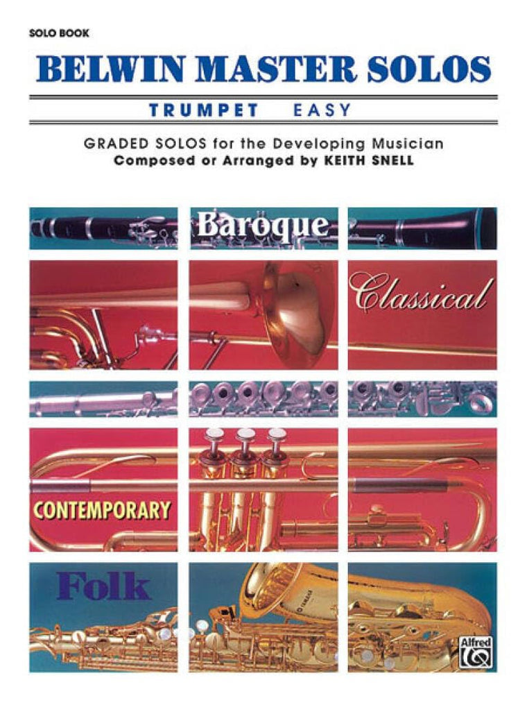 Belwin Master Solos (Trumpet), Vol 1: Easy (Belwin Master Solos, Vol 1)