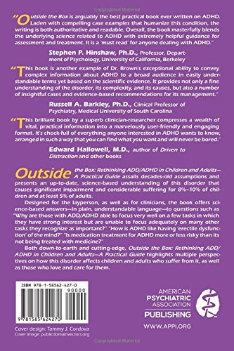 Outside the Box: Rethinking Add/Adhd in Children and Adults - a Practical Guide